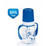  - 11/821 Lhev s jednobarevnm potiskem a chyty 120ml bez BPA od  firkon-kocarky.cz